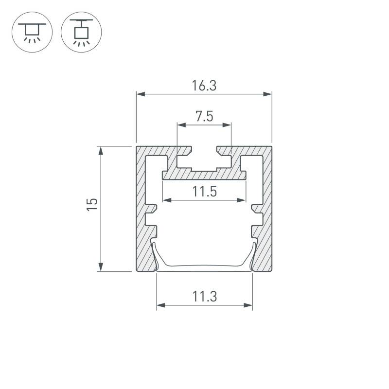 Профиль Arlight 035020