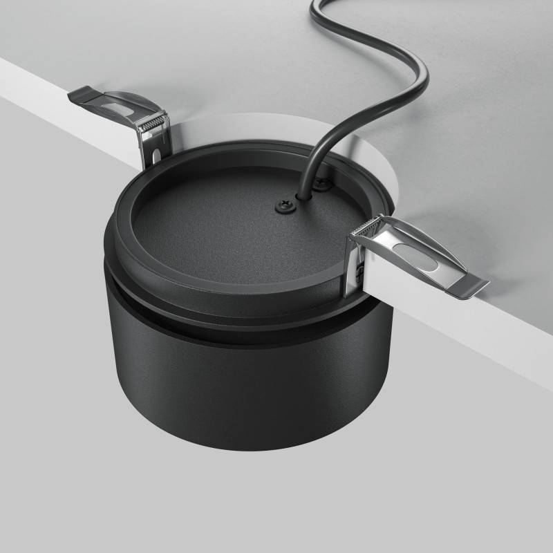 Встраиваемый светильник Maytoni Technical DL024-12W-DTW-B