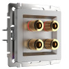Розетка Werkel W1185006 серебряный