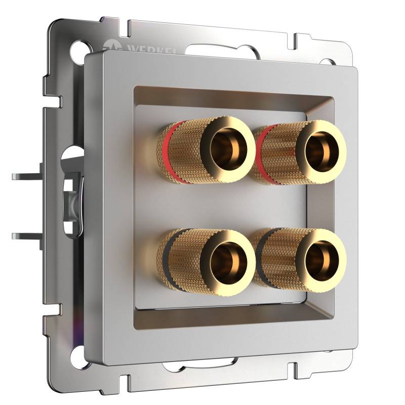 Розетка Werkel W1185006 серебряный