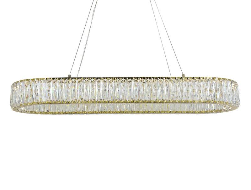 Подвесная люстра Newport 8240N/90 oval gold