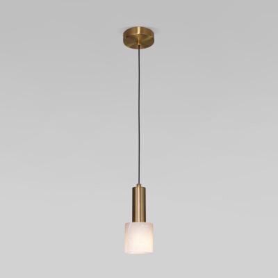 Подвесной светильник Eurosvet 304055 алебастр / латунь