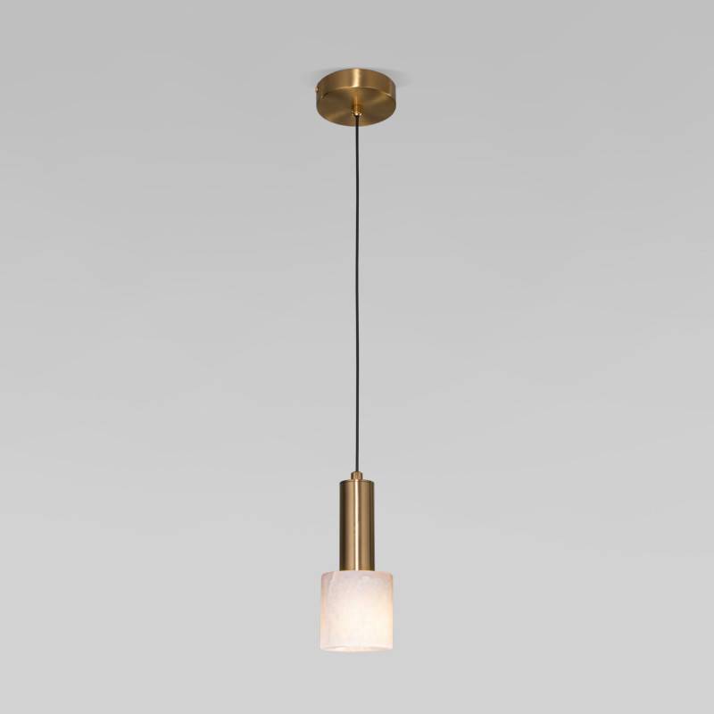 Подвесной светильник Eurosvet 304055 алебастр / латунь