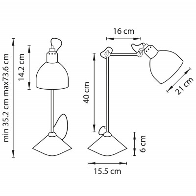 Настольная лампа Lightstar 765916