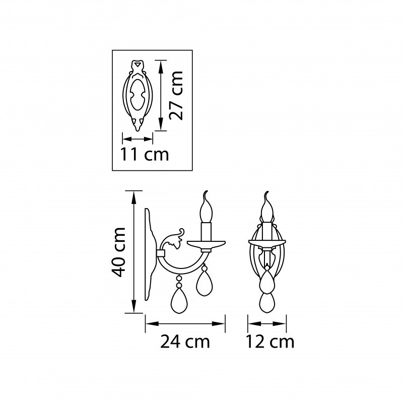 Бра Lightstar 694611