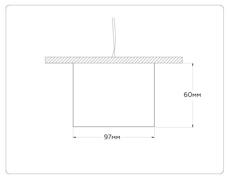 Накладной светильник Ambrella Light TN52892