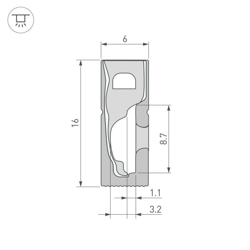 Профиль Arlight 045842