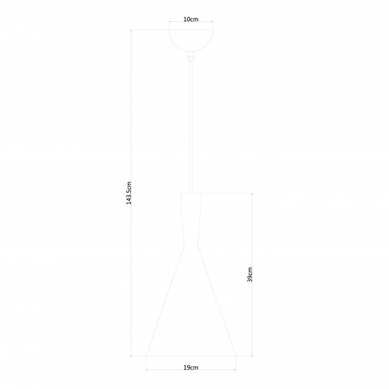 Подвесной светильник ARTE Lamp A3408SP-1BK