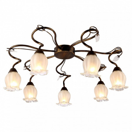 Потолочная люстра Arte Lamp Glamore A7449PL-7BR
