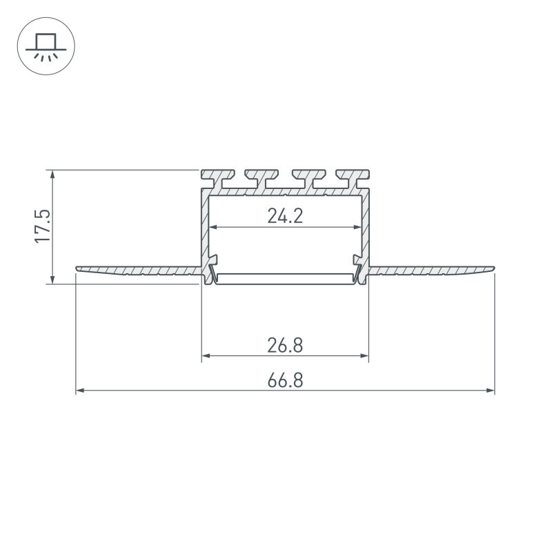 Профиль Arlight 044849