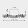 Подвесная люстра MODELUX ML.9529.1200 GD
