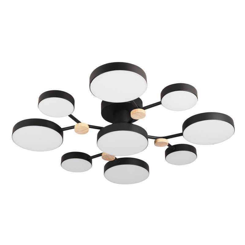 Накладная люстра LED4U L3201-780 BK