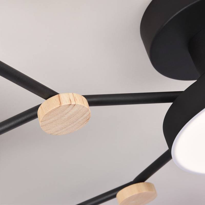 Накладная люстра LED4U L3201-780 BK