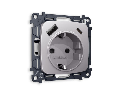 Розетка Ambrella Volt MO510010
