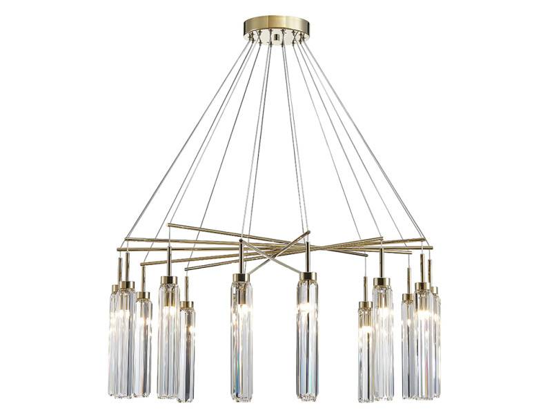 Подвесная люстра Newport 4524+10/S gold