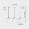 Подвесной светильник MODELUX ML.2338.3L BK
