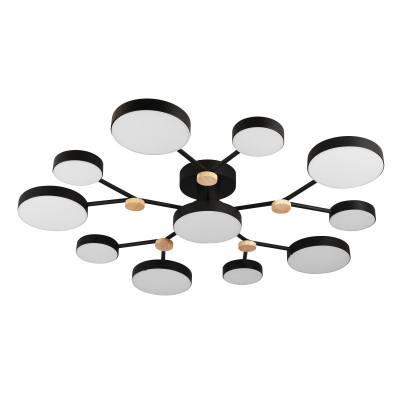 Накладная люстра LED4U L3201-960 BK