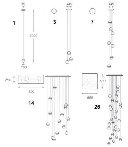 Подвесной светильник ImperiumLoft 85101-22