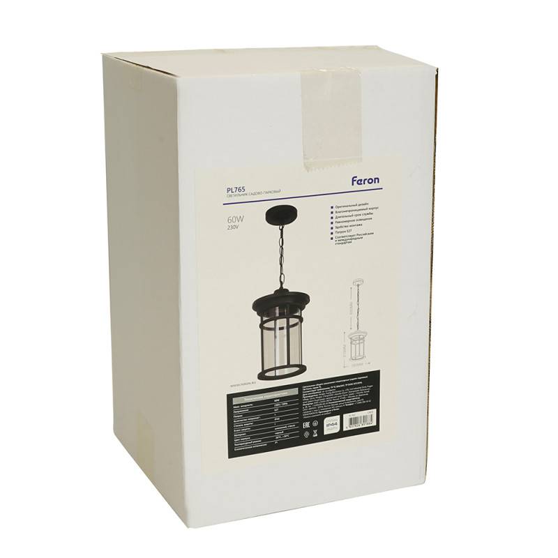 Подвесной уличный светильник Feron 51819