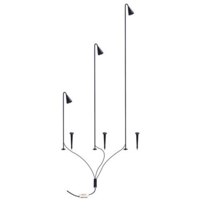 Грунтовый светильник ARTE Lamp A1084PA-3BK