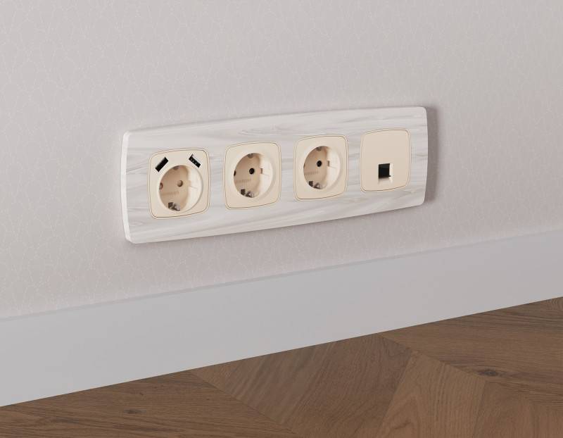Розетка Ambrella Volt MO332005