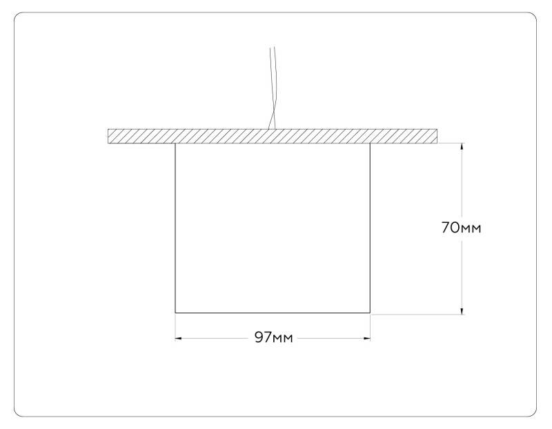 Накладной светильник Ambrella Light TN52882