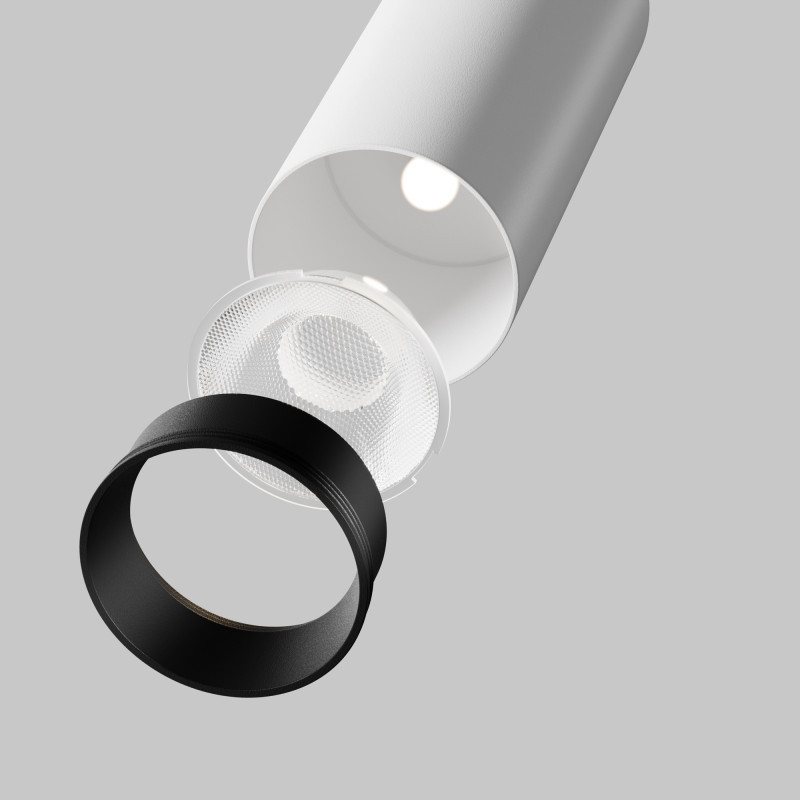 Спот Maytoni Technical C055CL-L12W3K-SS-W