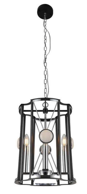 Подвесная люстра Crystal Lux TANDEM SP4 D410 CHROME