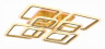 Потолочная люстра EVOLED Qutro SLE200422-08RGB