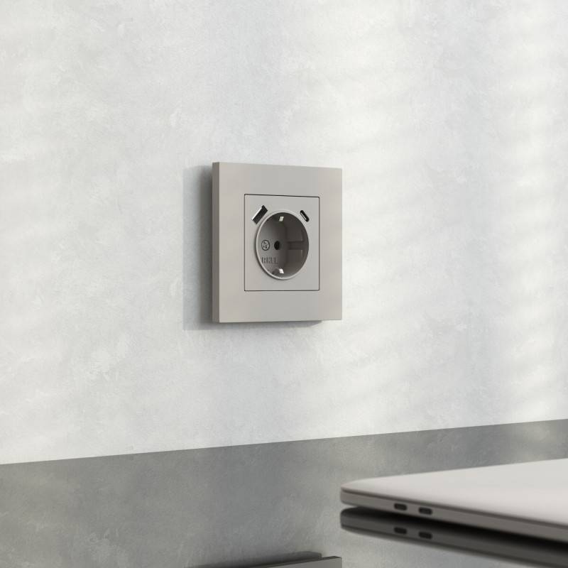 Рамка Werkel W0012917 дымчатый софт