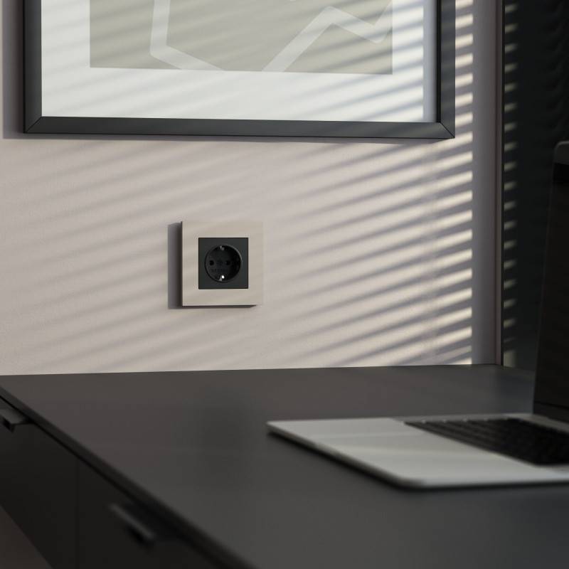 Рамка Werkel W0012917 дымчатый софт