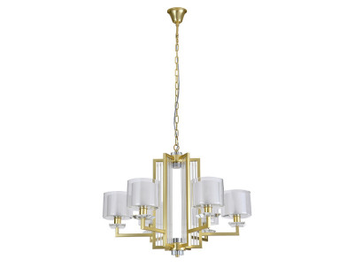 Подвесная люстра Newport 4406+1/C mat.gold