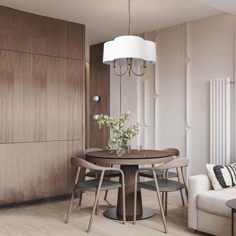 Подвесная люстра LOFT IT 10303P Nickel