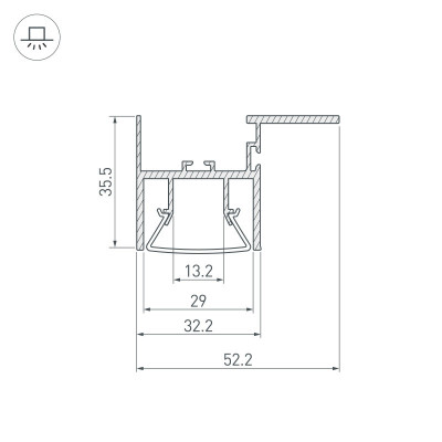 Профиль Arlight 044856