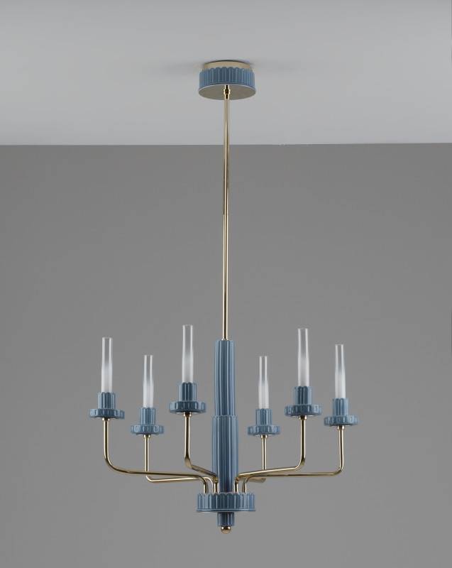 Люстра на штанге Moderli V11692-PL