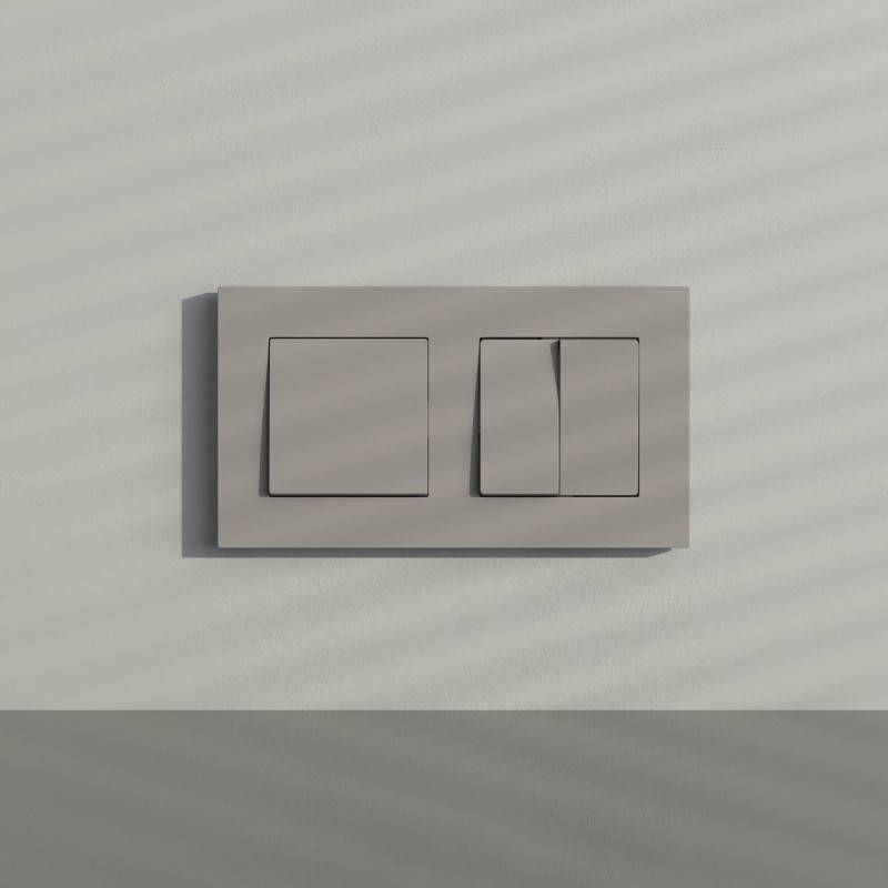 Рамка Werkel W0022917 дымчатый софт