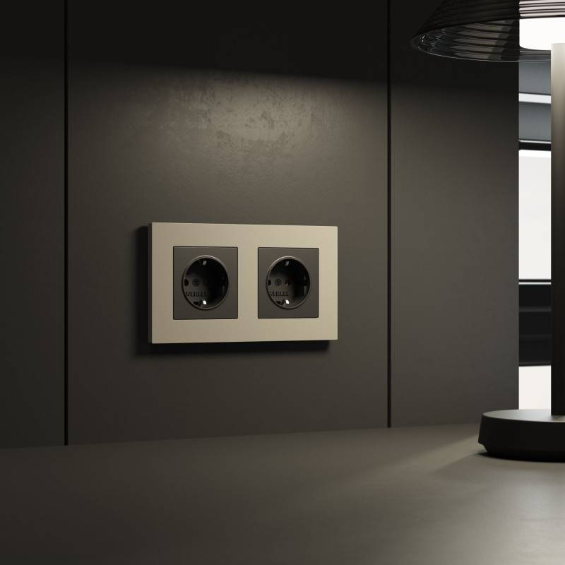 Рамка Werkel W0022917 дымчатый софт