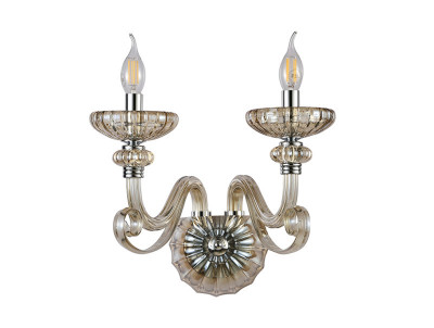 Бра Newport 8622/A chrome cognac