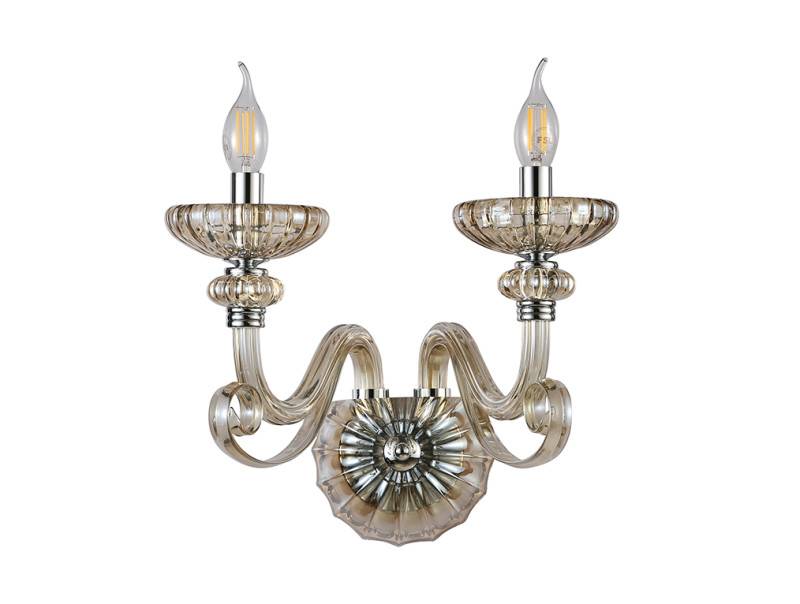 Бра Newport 8622/A chrome cognac