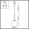 Подвесной светильник Odeon Light 6625/1A