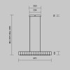 Линейный светильник Maytoni MOD517PL-L28BS3K