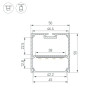 Профиль Arlight 062804