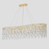 Подвесная люстра Crystal Lux ABRIL SP12 L1200 GOLD