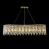 Подвесная люстра Crystal Lux ABRIL SP12 L1200 GOLD