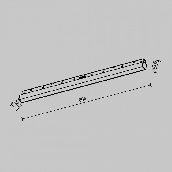 Встраиваемый светильник Maytoni Basis TR030-2-24W2.7K-B