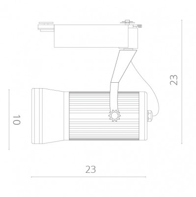 Светильник на шине ARTE Lamp A6330PL-1WH